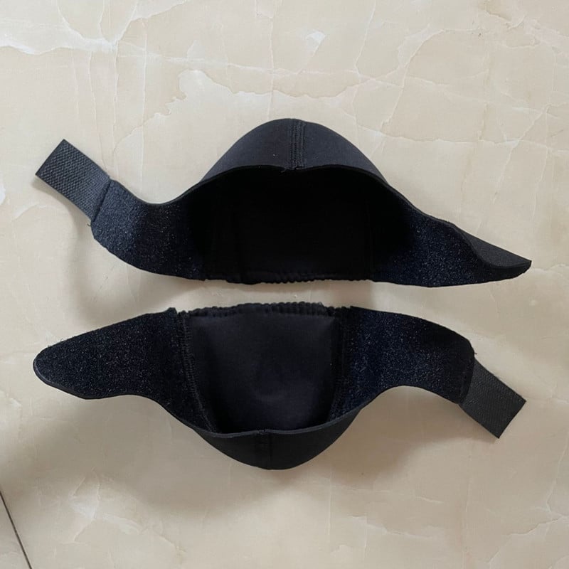 Szilikon sarok zokni Velcro állítható magasságú, hexagonális ütközéscsillapító sarokpárna és ortopéd talpbetét sportcipőkhez