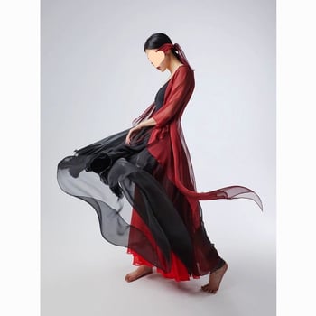 Belly dance szoknya Modal anyagból, rosttartalom alatt 30%, ősz 2025, nőknek 25–29