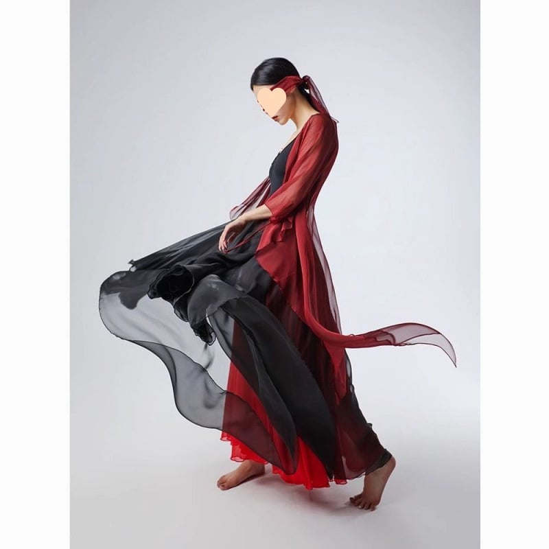 Belly dance szoknya Modal anyagból, rosttartalom alatt 30%, ősz 2025, nőknek 25–29