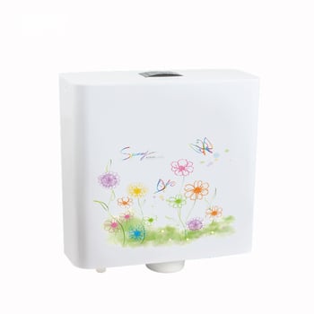 Toalettvíz tartály - PP anyag - kézi nyomásos működtetés - OEM gyártás - modern, egyszerű stílus - márka Hejiating