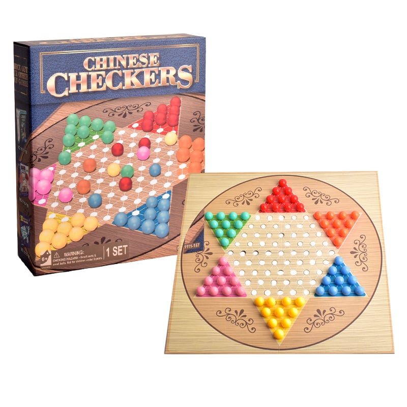 Oktató gyerekeknek szánt asztali játék: sakk, dáma és bingó, interaktív családi játék; anyag: műanyag/papír; korosztály: 7–14 év; csomagolás: színes doboz