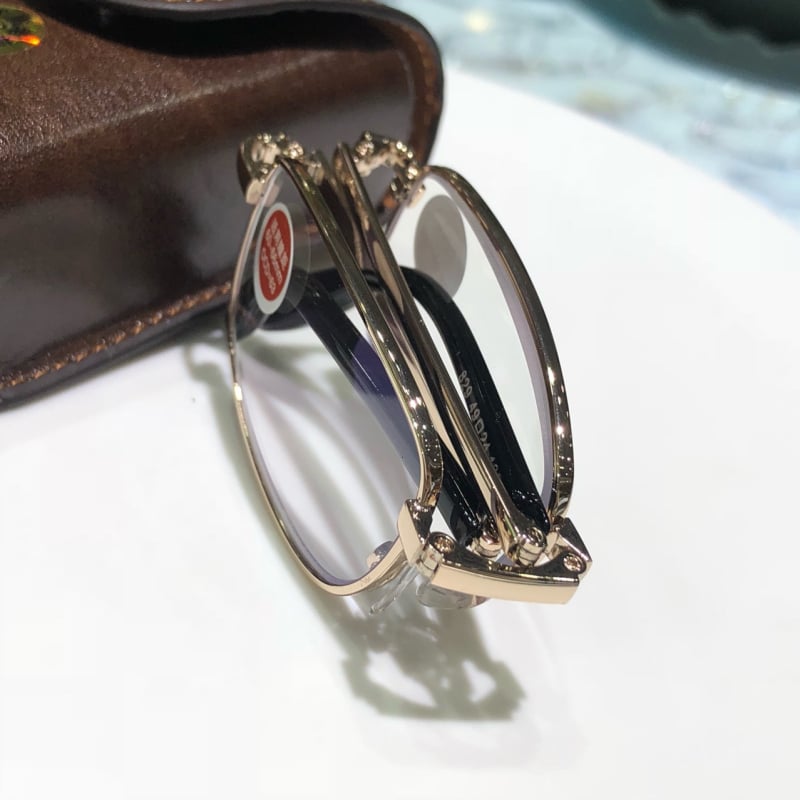 Ochelari de citit cu ramă metalică, model 829, lentile din rășină, protecție împotriva luminii albastre, stil complet, retro, unisex