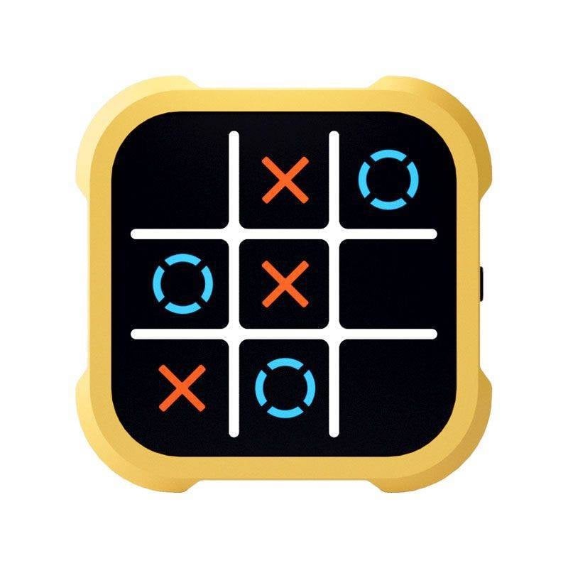 Tabla de joc din plastic pentru copii — Gomoku și Tic-Tac-Toe; tablou multifuncțional all-in-one, ambalaj într-o cutie colorată; dezvoltă inteligența și coordonarea mână-creier.