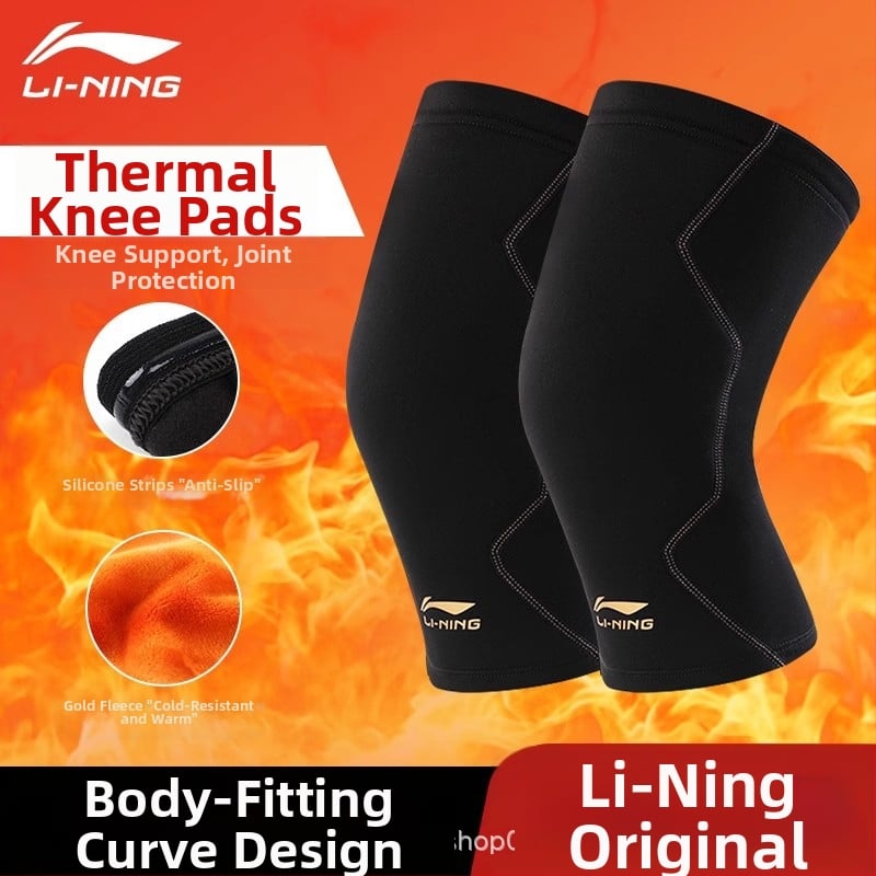 Genunchiere pentru căldură și protecție articulară, groase pentru toamnă-iarnă, potrivite pentru ciclism și sporturi, poliester-spandex (Poliester-spandex; protecția genunchilor; ciclism, alergare, drumeții)