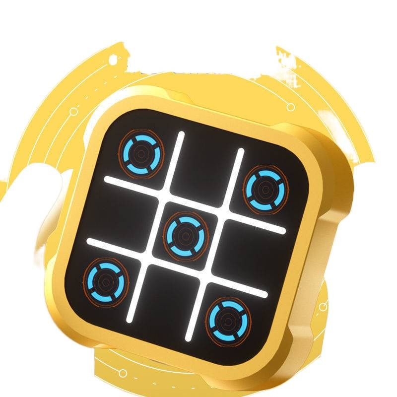 Joc electronic Tic-Tac-Toe, patru în unu, antrenament de memorie, joc de masă pentru copii 7–14 ani, stimulează coordonarea mână-ochi