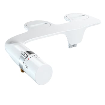 Bidet ultra-subțire pentru toaletă, ABS, operare manuală, HaoEhhl, design modern minimalist