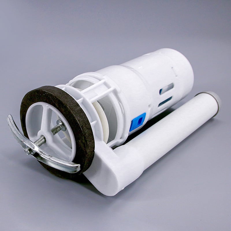 Kit supapă rezervor toaletă cu buton dublu, universal, din plastic, turnare prin injecție, supapă de alimentare cu presiune redusă, design modern minimalist