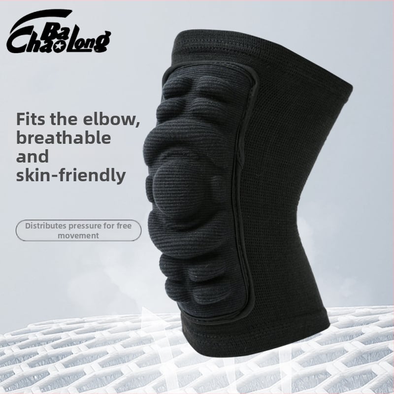 Protecții pentru coate pentru sport – respirante, absorbante de șocuri, anti-coliziune; material: poliester spandex și latex cu înaltă elasticitate; potrivire universală; potrivite pentru toate sporturile
