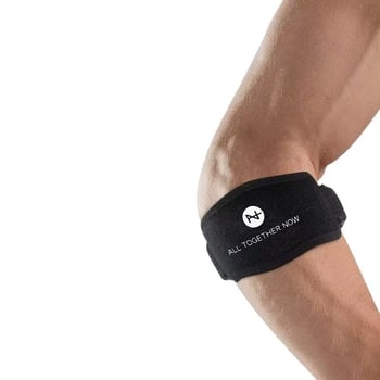 Manșon pentru cot cu compresie reglabilă – bumbac-nailon, pentru adulți, sporturi în aer liber