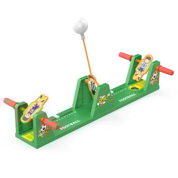 Asztali kétfős interaktív futball–kosárharc játék, oktatási társasjáték, műanyag, JL márka, kéz-szem koordináció, 7–14 évesek