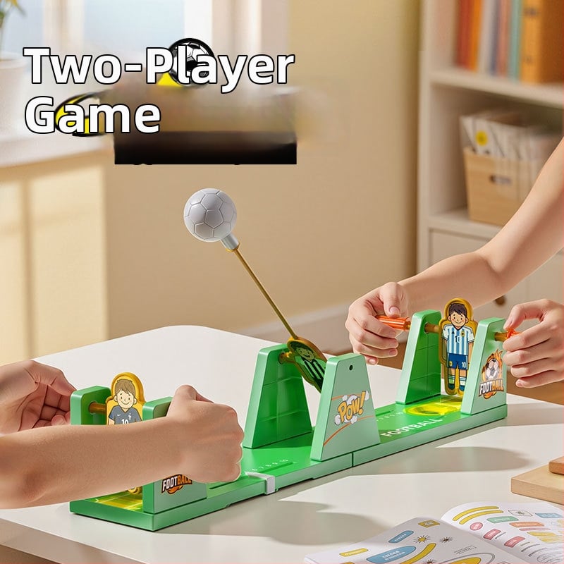 Asztali kétfős interaktív futball–kosárharc játék, oktatási társasjáték, műanyag, JL márka, kéz-szem koordináció, 7–14 évesek