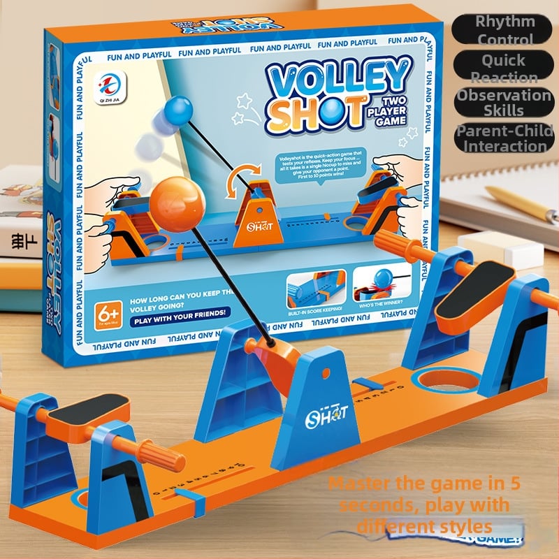 Asztali kétfős interaktív futball–kosárharc játék, oktatási társasjáték, műanyag, JL márka, kéz-szem koordináció, 7–14 évesek