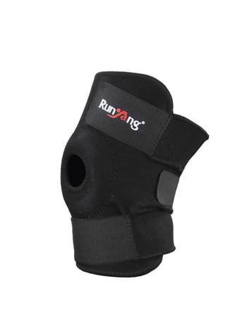 Runyang hárompántos térdvédő, lélegző merceris szövet és SBR nylon anyagból, kosárlabda, futás, badminton és hegymászás számára