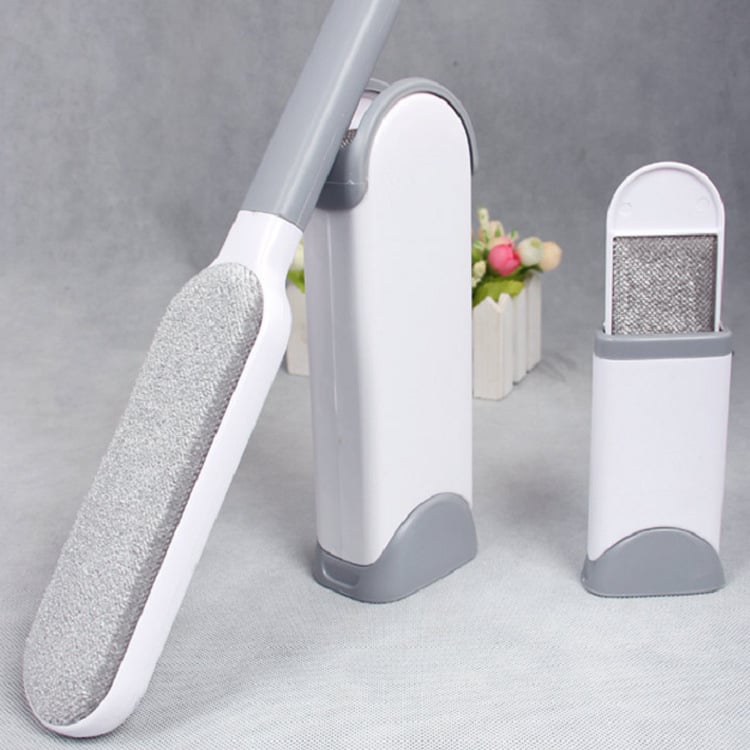 Ruhák ápolására szolgáló kefe – szőrmentesítő és ragadós görgő gyapjú kabátokhoz és pulóverekhez