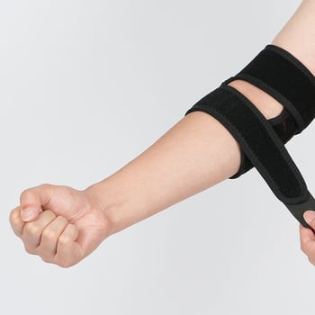 Boride sport könyökvédő OK anyag, Lycra és Velcro – felnőtteknek, Badminton, csomag 1