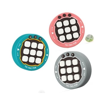 Multifunkcionális asztali tic-tac-toe játék mesterséges intelligenciával, gyerekeknek 4–6 éveseknek, műanyag kivitel, JR márka, fejleszti a szellemi készségeket.