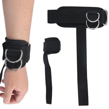 Súlyemelés csuklópánt csúszásmentes fogással — deadlift és bench presshez, SBR-poliészter anyagból, felnőtteknek, 100 pár/doboz