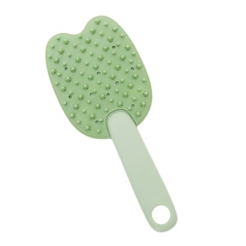 Macska- és kutyaápoló kefés masszírozó eszköz – szőrszálak eltávolítása, kettős használat, anyagok: szilikon/PP