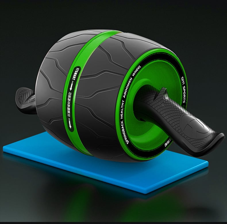 Hasizom görgő – kétkerekű, csendes működés, modell 01, tömeg 1,5 kg, alkalmas irodai, kültéri és otthoni használatra