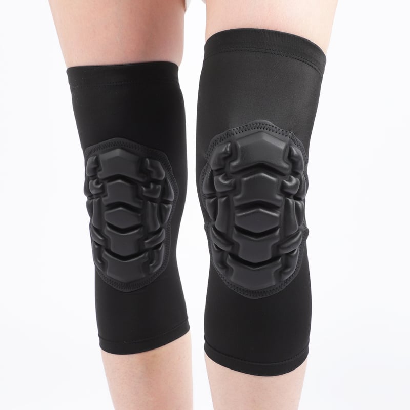 Gyerekeknek szánt térdvédők – vastagított szivacs, rugalmas poliészter – térdvédelem futballhoz és futáshoz – 150–200 g