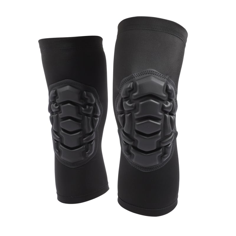 Gyerekeknek szánt térdvédők – vastagított szivacs, rugalmas poliészter – térdvédelem futballhoz és futáshoz – 150–200 g