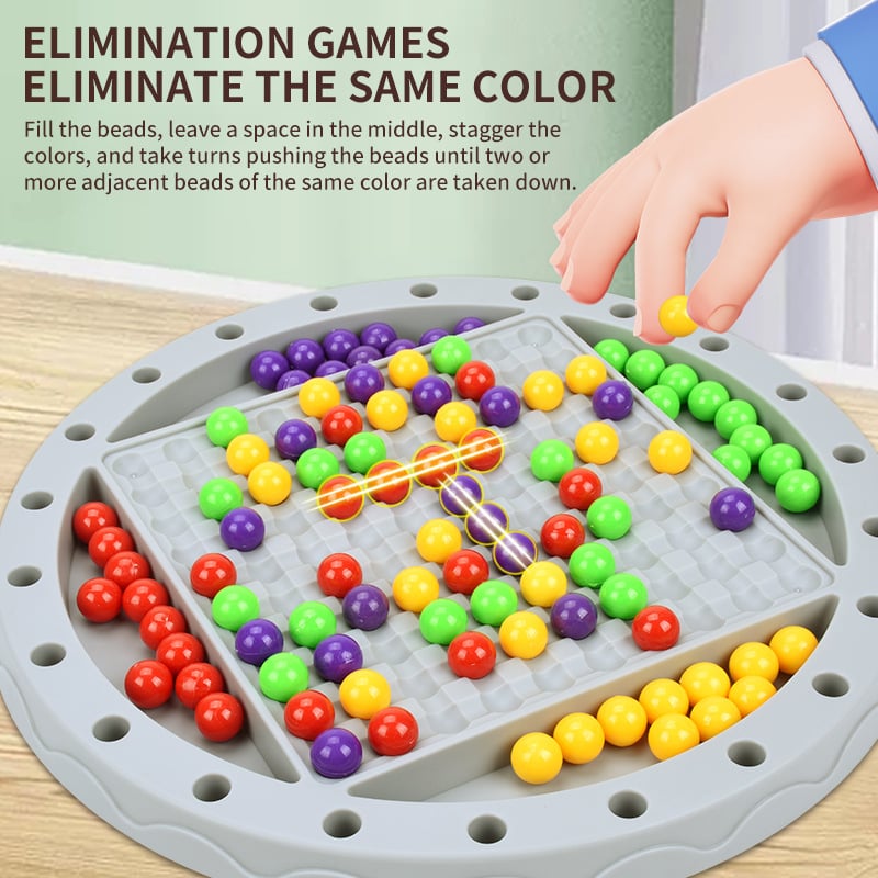 Beltéri puzzle-játék gondolkodásfejlesztéshez, műanyagból, videó útmutatóval, időseknek megfelelő