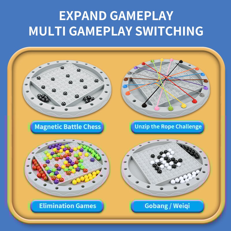 Beltéri puzzle-játék gondolkodásfejlesztéshez, műanyagból, videó útmutatóval, időseknek megfelelő