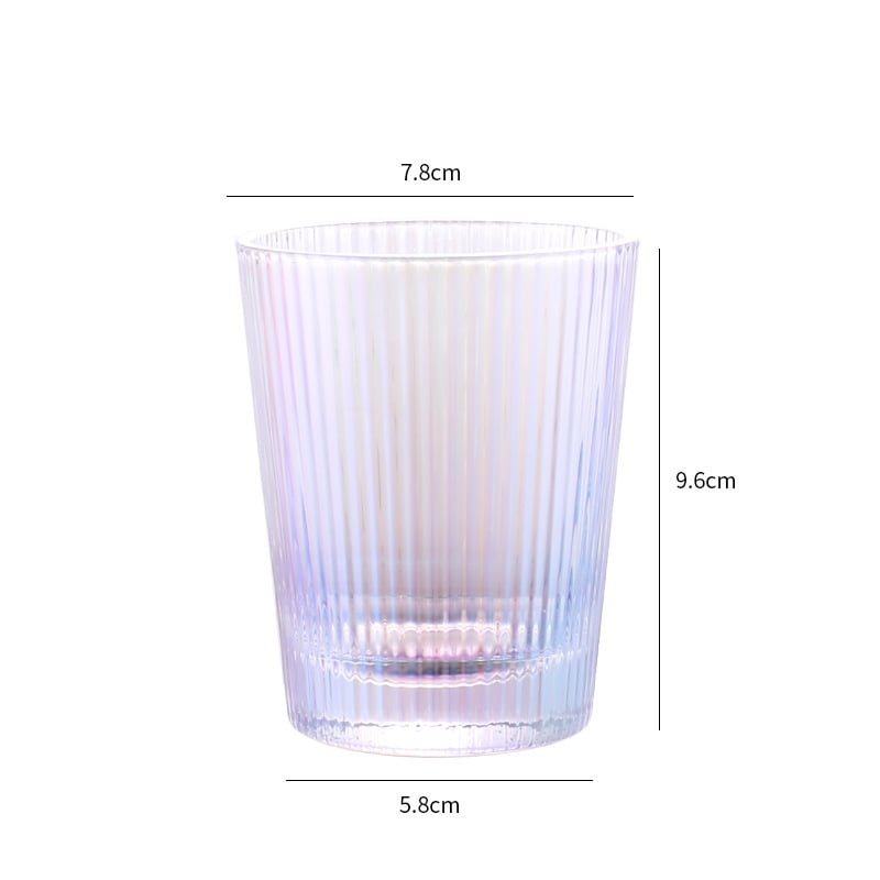 Üveg fogkefetartó pohár, skandináv stílusú, szállodai és otthoni használatra