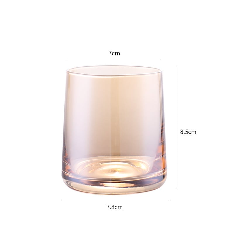 Üveg fogkefetartó pohár, skandináv stílusú, szállodai és otthoni használatra