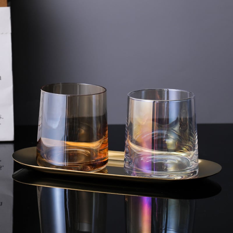 Üveg fogkefetartó pohár, skandináv stílusú, szállodai és otthoni használatra