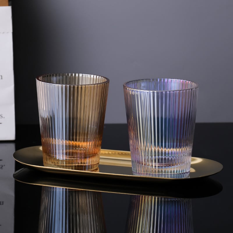 Üveg fogkefetartó pohár, skandináv stílusú, szállodai és otthoni használatra