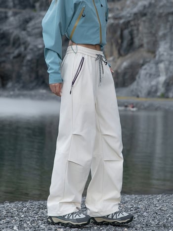 Jack Chuan Yang Kültéri túranadrág – gyorsan száradó, légáteresztő, szélálló, lazán szabott, kötőfűzővel záródó