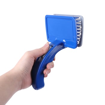 Ai Youjia Önkiszolgáló szőr eltávolító fésű kutyáknak, csomóoldó masszázsfésű, műanyag