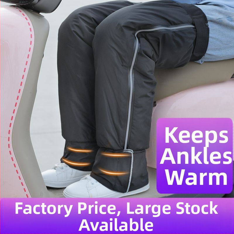 Nákolenky pre elektrické vozidlá – zimný model s vetrovzdornou ochranou, nepremokavou a proti chladu a teplu; hrubšie; pre cyklistiku, doručenie a jazdu na motocykli; dospelí, jar 2025