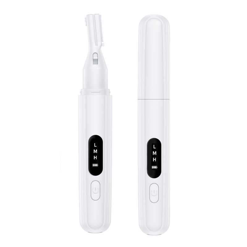 Női elektromos szemöldökvágó, mini, vezeték nélküli, USB-tápellátás, ABS test, otthoni használatra