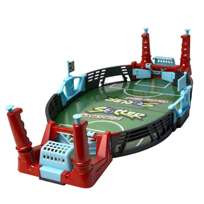 Kétfős asztali foci játék – oktatási asztali játék gyerekeknek 7–14 évesek, műanyag kivitel.