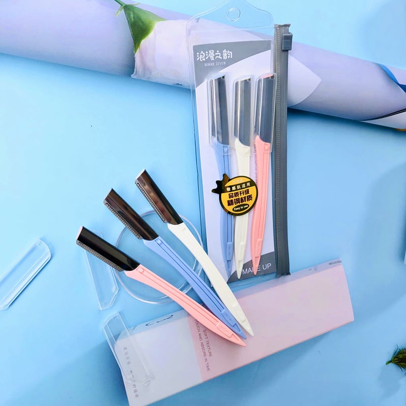 Romantic Rhyme szemöldök-nyíró kés, Zhejiang eredetű, licencelt privát címke