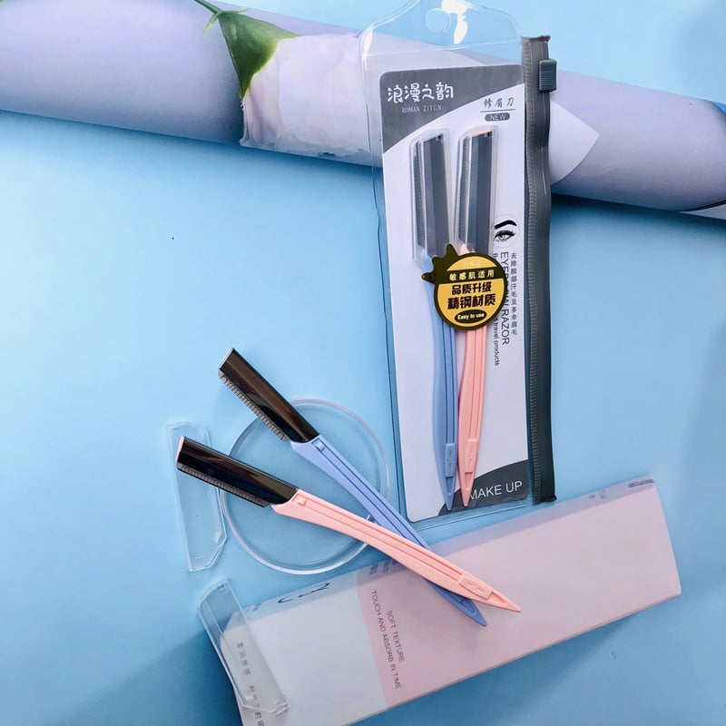 Romantic Rhyme szemöldök-nyíró kés, Zhejiang eredetű, licencelt privát címke