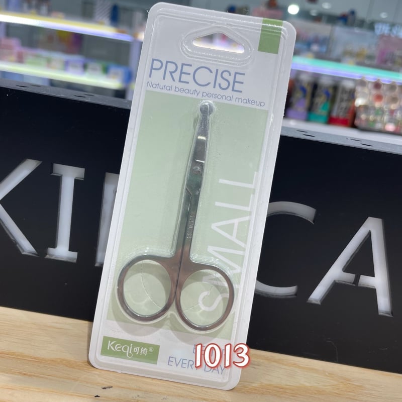 Keqi Rozsdamentes Acél Szemöldök- és Ápoló Olló Készlet — Szemöldökolló, Orrszőr Olló, Hegyes Végű Olló, Hordozható