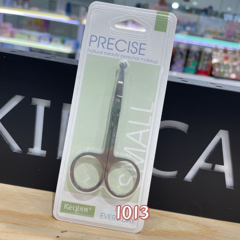 Keqi Rozsdamentes Acél Szemöldök- és Ápoló Olló Készlet — Szemöldökolló, Orrszőr Olló, Hegyes Végű Olló, Hordozható