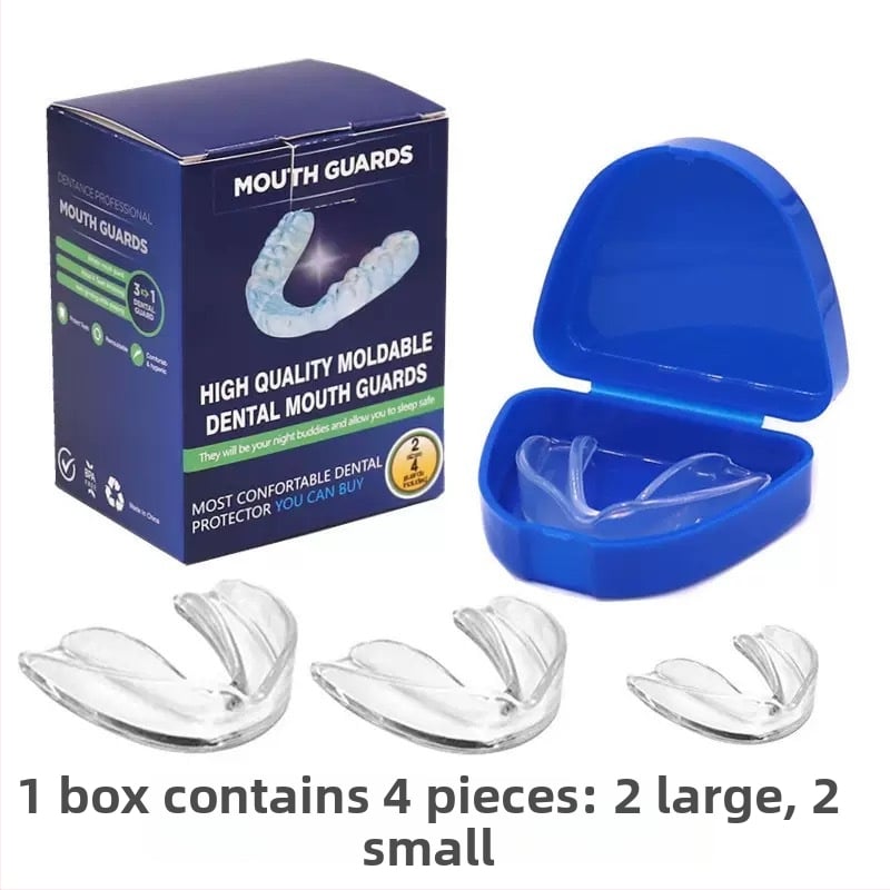 Átlátszó fogvédő edzéshez a futballhoz és a kosárlabdához – Anyag: Gumi; Védett részek: Fogak; Alkalmas: Univerzális; Sportok: Labdarúgás, Kosárlabda, Boksz