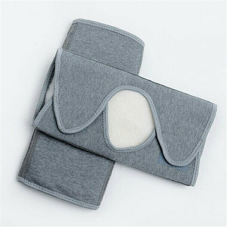 Térdvédők gyapjú-bőr integrált felépítésű hegymászáshoz, univerzális illeszkedés, térdvédelem, 6 órás melegítés