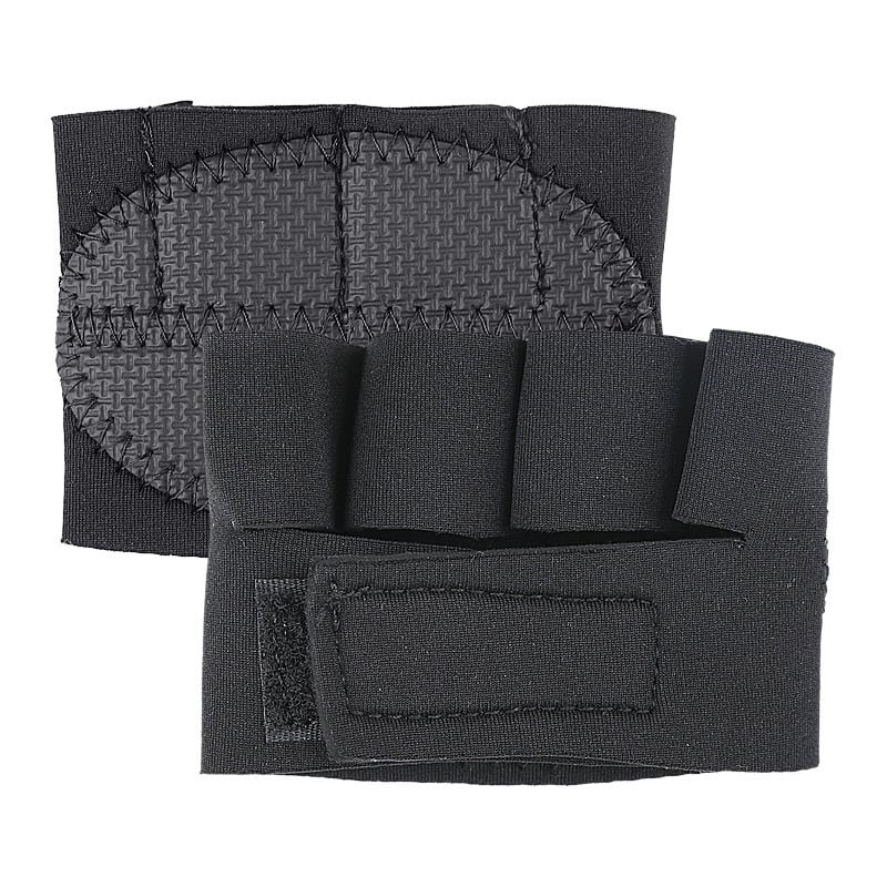 SBR anyagú félujjas súlyemelő kesztyű tenyérvédővel