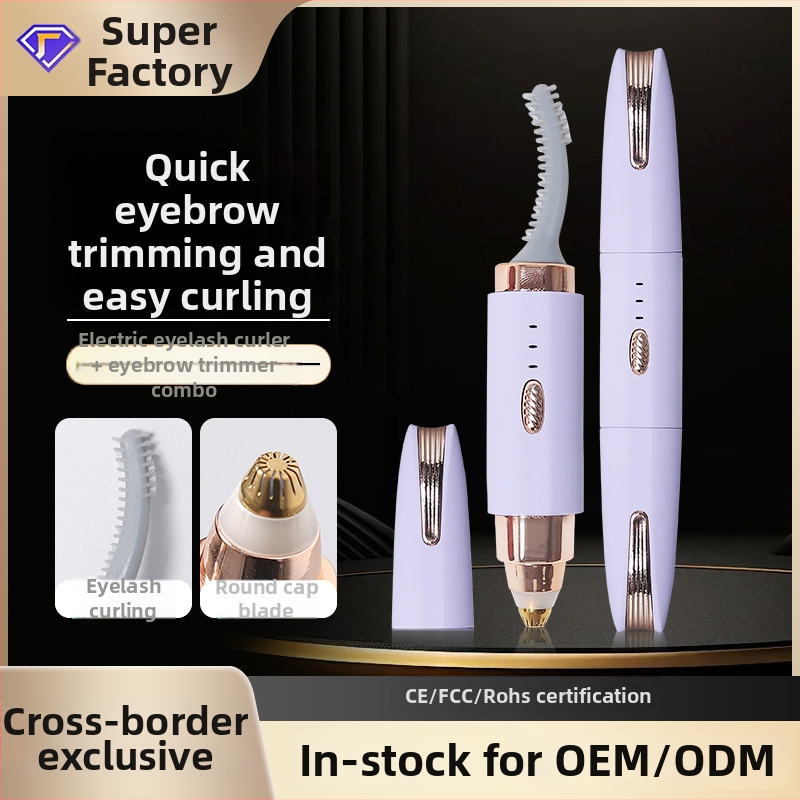 Elektrický zastrihávač obočia, USB napájanie, ABS telo, kompaktný vreckový formát, umývateľný