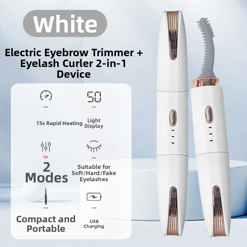 Elektrický zastrihávač obočia, USB napájanie, ABS telo, kompaktný vreckový formát, umývateľný