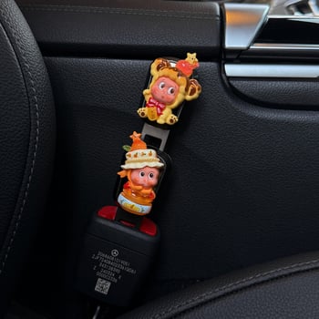 Autóbiztonsági öv hosszabbító, kromált fém, modell Zjbdaqdcp