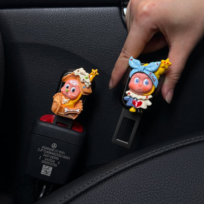 Autóbiztonsági öv hosszabbító, kromált fém, modell Zjbdaqdcp