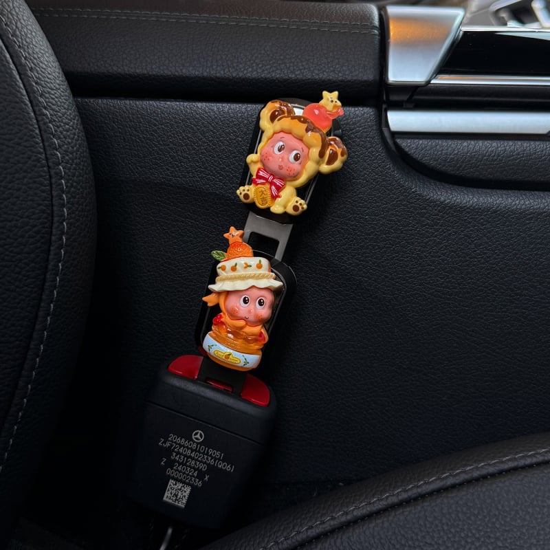 Autóbiztonsági öv hosszabbító, kromált fém, modell Zjbdaqdcp