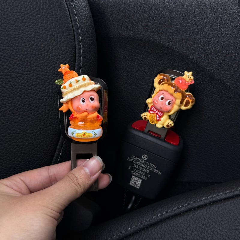 Autóbiztonsági öv hosszabbító, kromált fém, modell Zjbdaqdcp