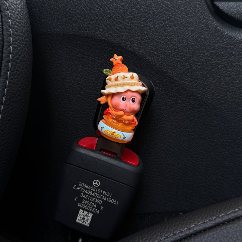 Autóbiztonsági öv hosszabbító, kromált fém, modell Zjbdaqdcp